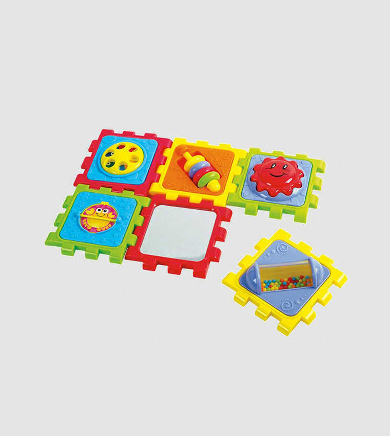 بلاي جو مكعب تعليمي 6 جوانب مواليد تفاعلي Playgo