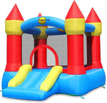 هابي هوب القلعة النطاطة مع حلقة ومزلقة النطاطات Happy Hop