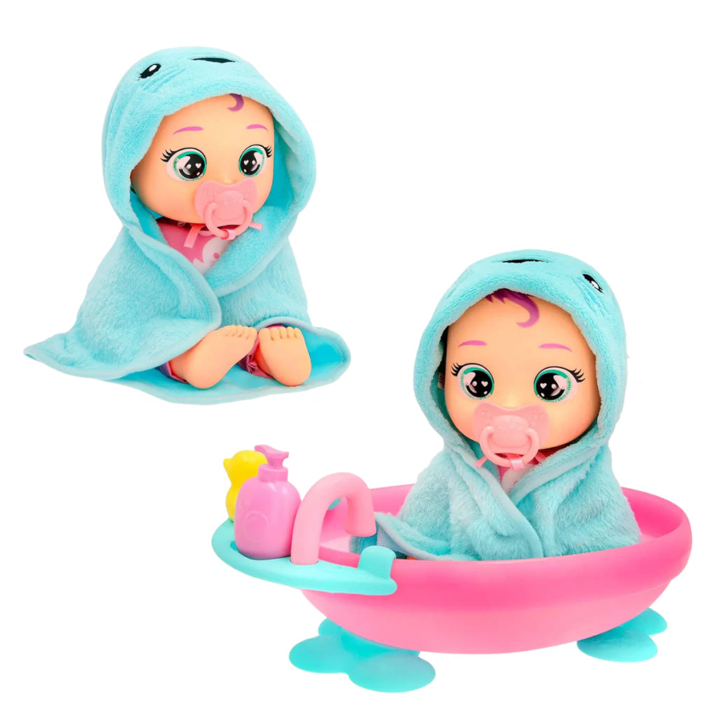 كراي بيبيز دمية سارة حديثة الولادة دمية مع اكسسوارات CRY Babies