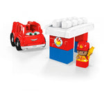 ميجا بلوكس شاحنة إطفاء فريدي المكعبات الكبيرة MEGA BLOKS