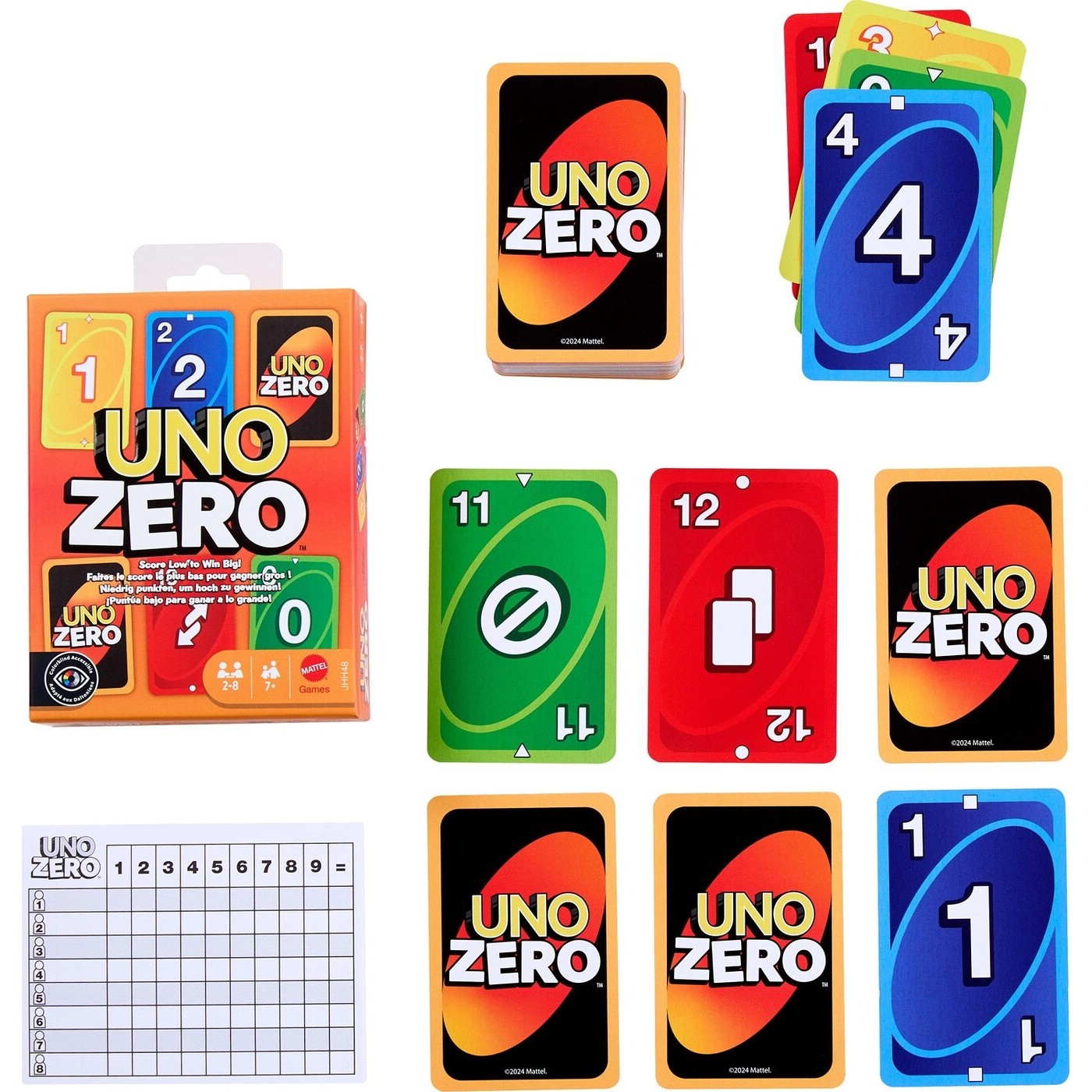 أونو زيرو العاب البطاقات UNO