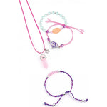 ميك ات ريل مجوهرات الا حجار الكريمه 61 قطعه الخرز والاكسسوارات Make it Real