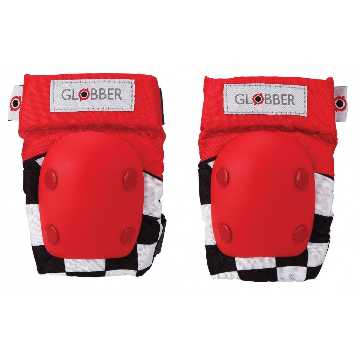 غلوبر واقيات الكوع والركبة أحمر اكسسوارات الدراجة GLOBBER