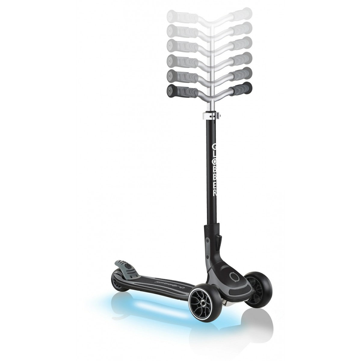 غلوبر سكوتر ألتيموم 3 عجلات رمادي سكوتر 3 عجلات GLOBBER