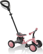 غلوبر دراجة تعليمية الفاخرة 3 في 1 وردي دراجة 3 عجل GLOBBER