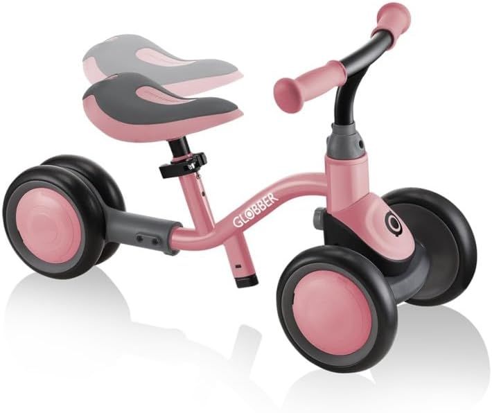 غلوبر دراجة تعليمية الفاخرة 3 في 1 وردي دراجة 3 عجل GLOBBER