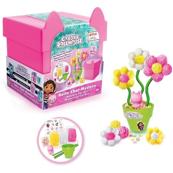 غابي دول هاوس صندوق القط الغامض الوان متنوعة اكسسوارت الدمى Gabby Dollhouse