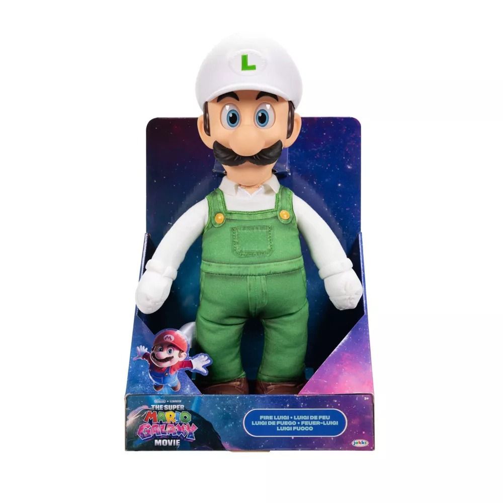 سوبر ماريو جالاكسي دمية لويجي العملاقة الالعاب القطنية Super Mario