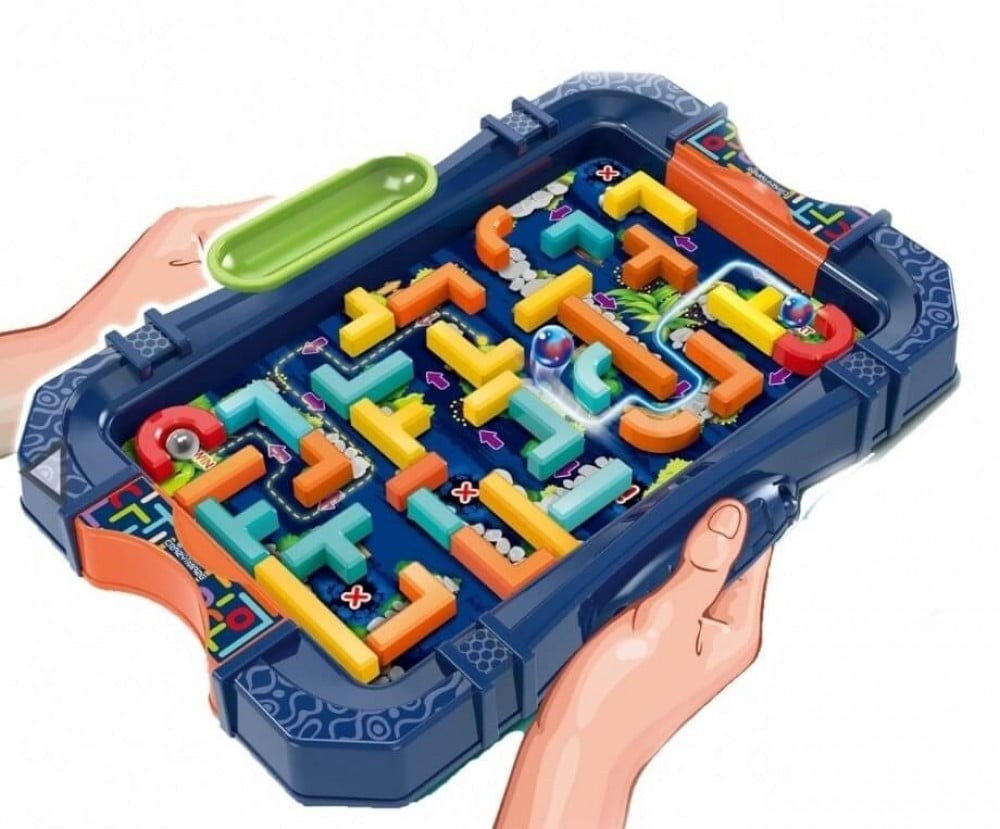 لعبة تركيب المتاهة وتحدي التوازن العاب لوحية LOCAL