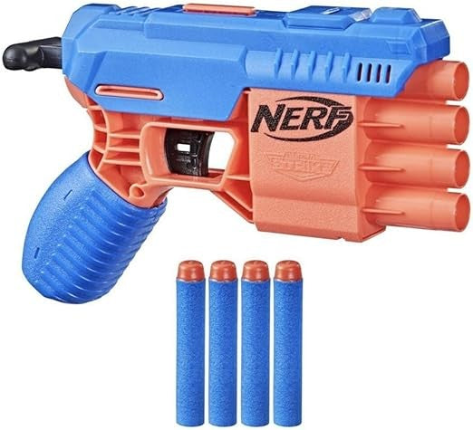 مسدس ناسف آلي نيرف ألفا سترايك كلو أكيو أس 4 من نيرف مسدسات مطاطية Nerf