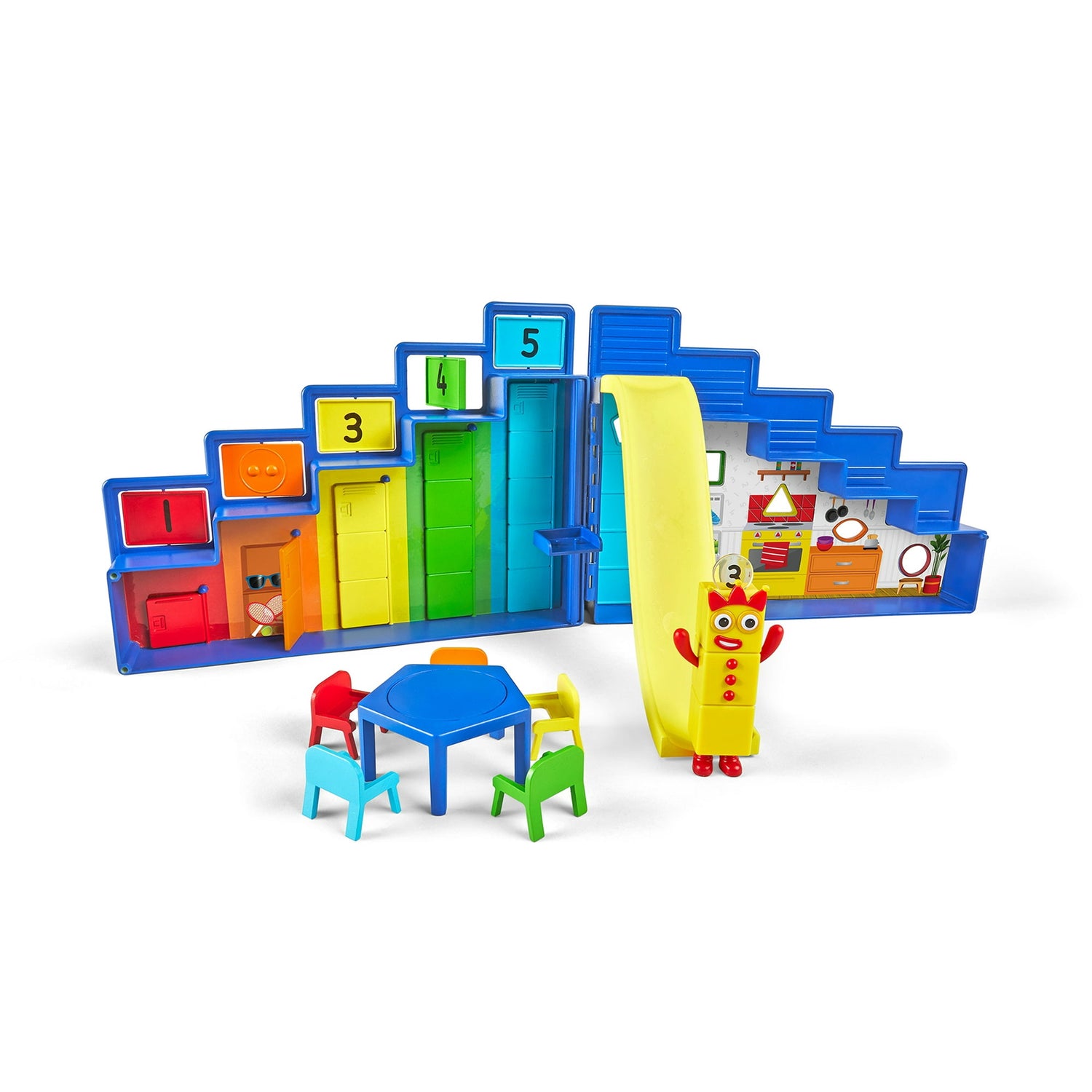 نمبر بلوكس مقر مهام فرقة الخطوات تعليمي تفاعلي Numberblocks