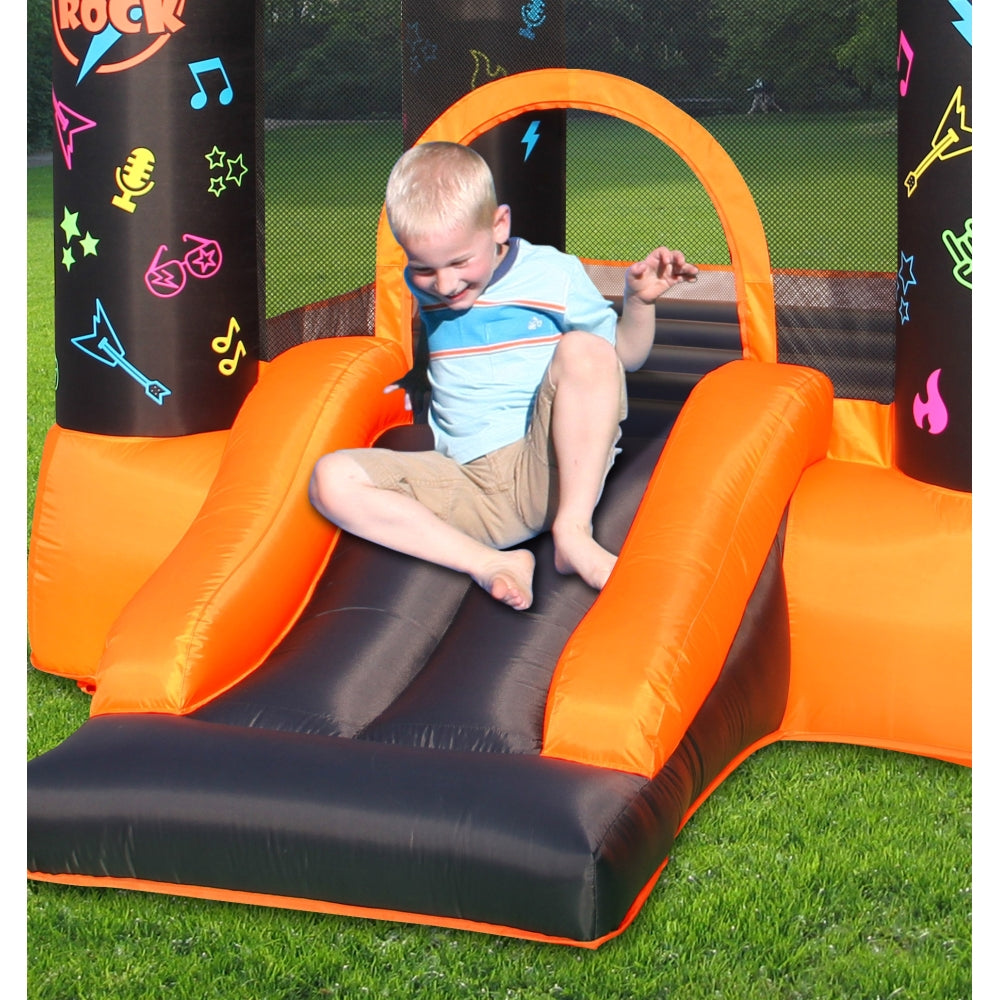 هابي هوب قلعة نطاط مع زحليقة النطاطات Happy Hop