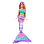 بابي دمية حورية البحر توينكل لايتس دريمتوبيا مضيئة دمى الشخصيات Barbie