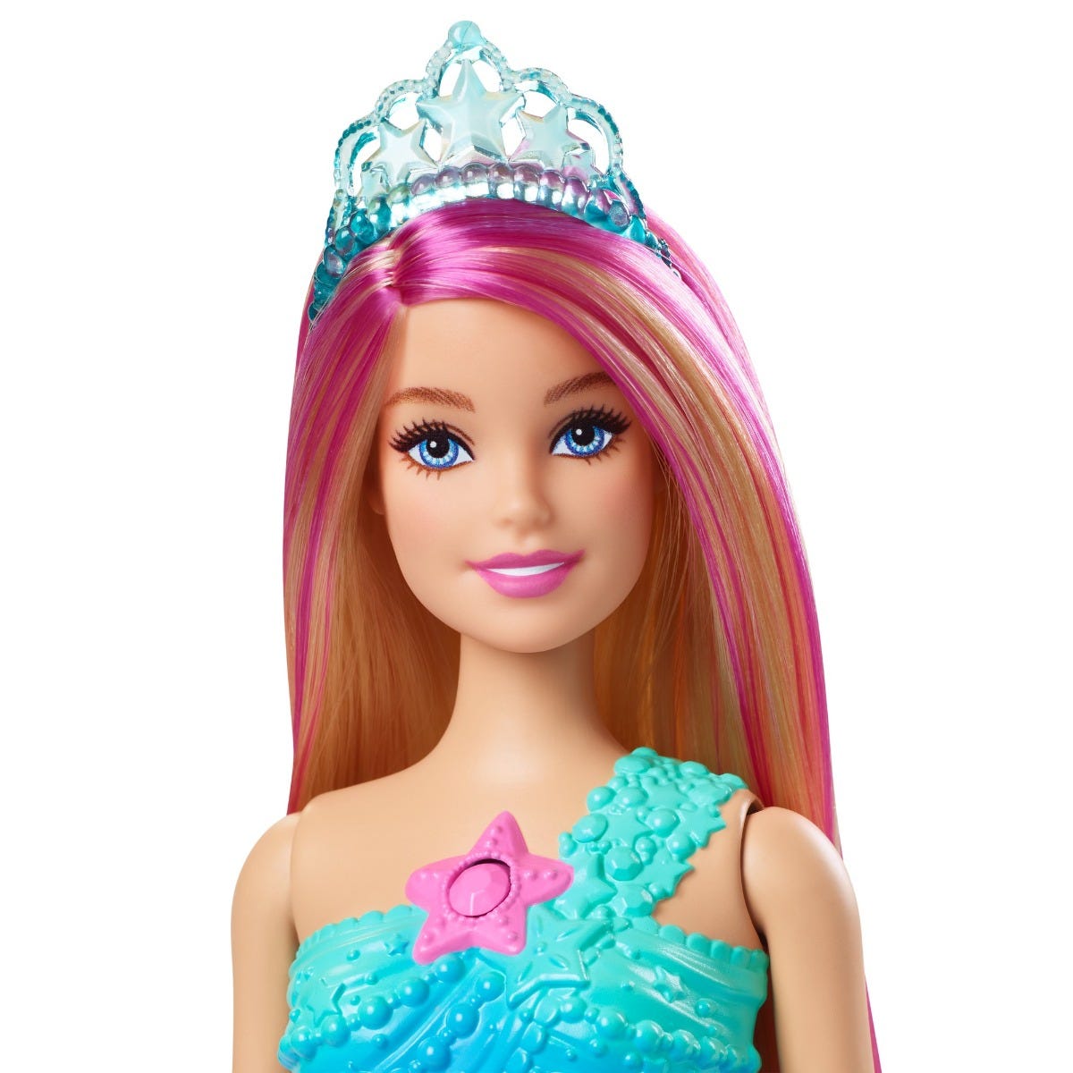 بابي دمية حورية البحر توينكل لايتس دريمتوبيا مضيئة دمى الشخصيات Barbie