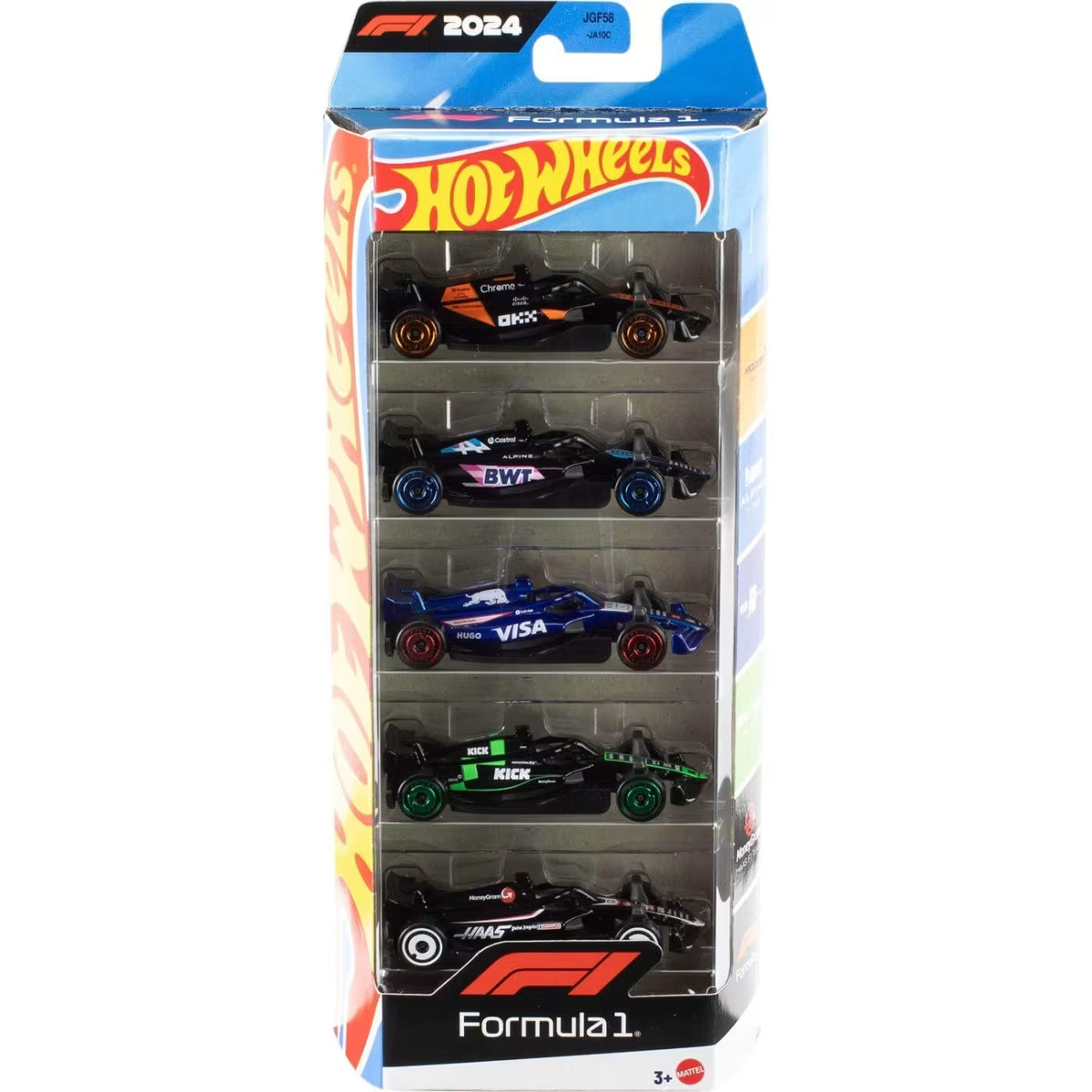 هوت ويلز مجموعة سياراة فورمولا 1 سيارات داي كاست HotWheels