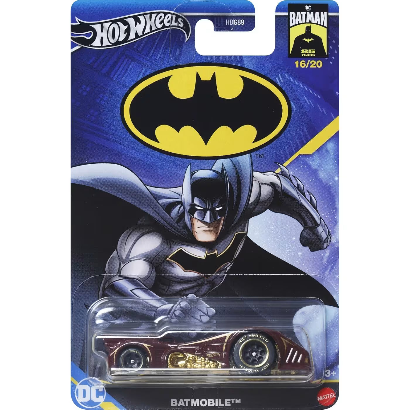 هوت ويلز سيارة باتموبيل باتمان مركبات الأطفال HotWheels