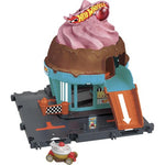 هوت ويلز متجر آيس كريم مركبات مع مسار HotWheels