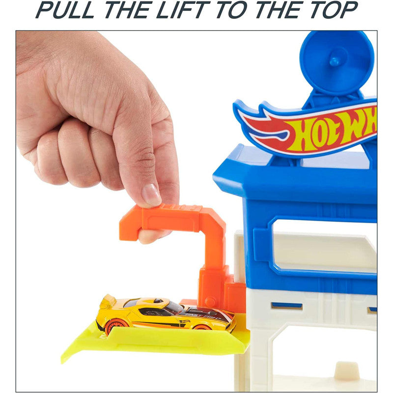 هوت ويلز مضمار تحدي القرش مركبات مع مسار HotWheels