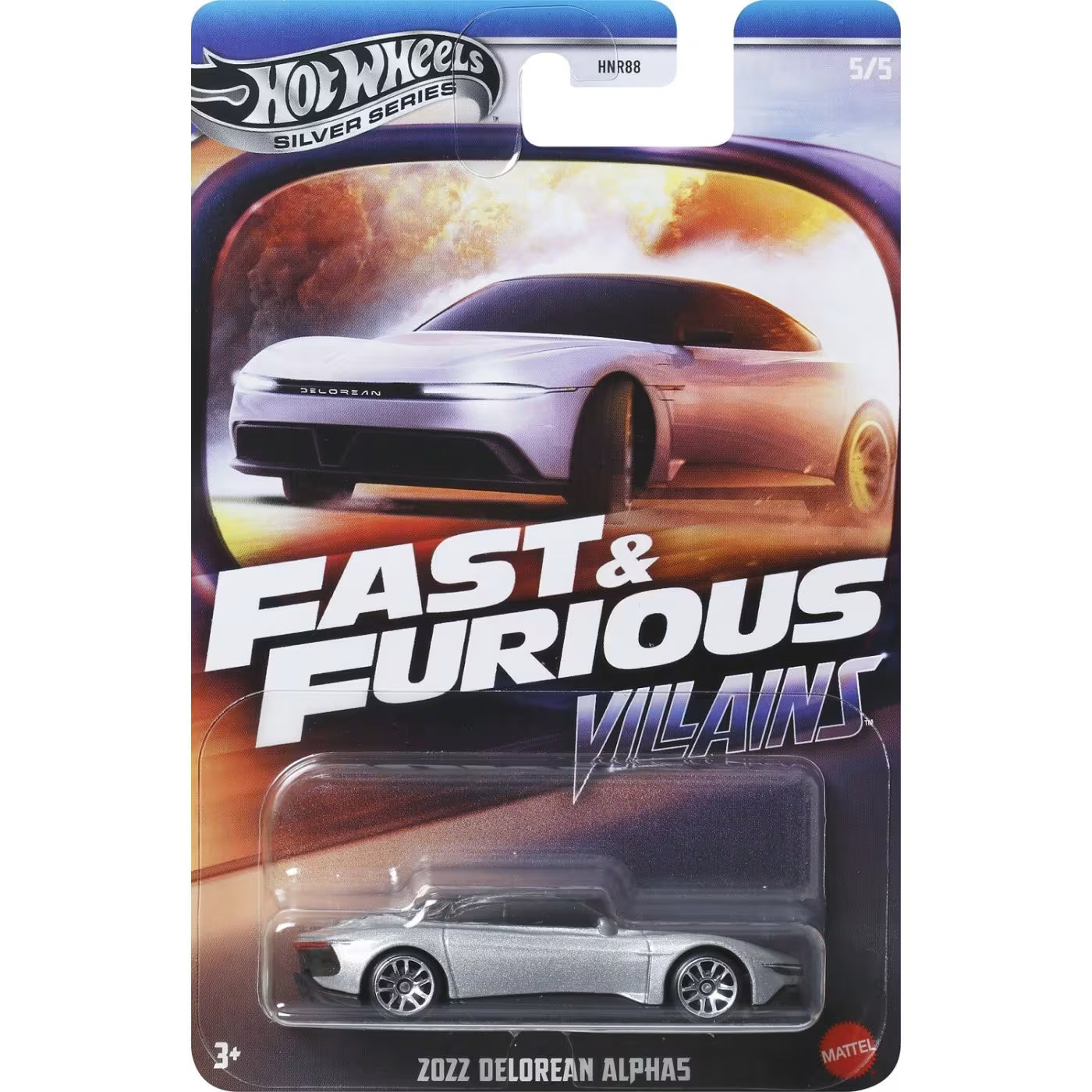 هوت ويلز سيارة ديلوريان الفا سيارات داي كاست HotWheels