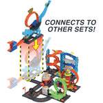 هوت ويلز مضمار تحدي الديناصو تي ريكس مركبات مع مسار HotWheels