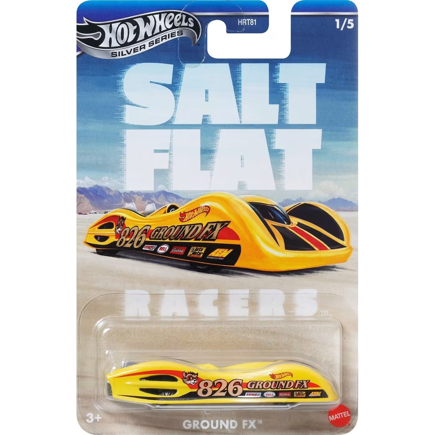 هوت ويلز سيارة سيلفر سولت فلات مركبات الأطفال HotWheels