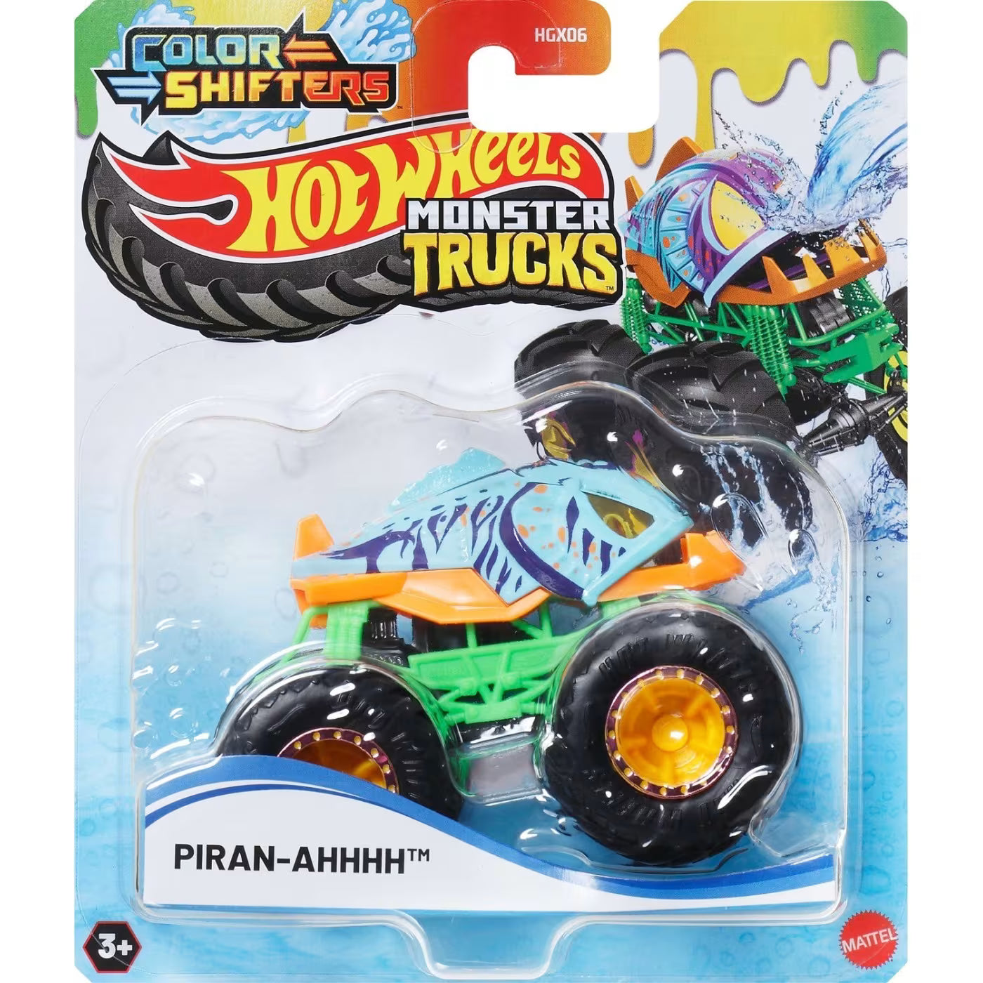 هوت ويلز شاحنة الوحوش بيران مركبات الأطفال HotWheels