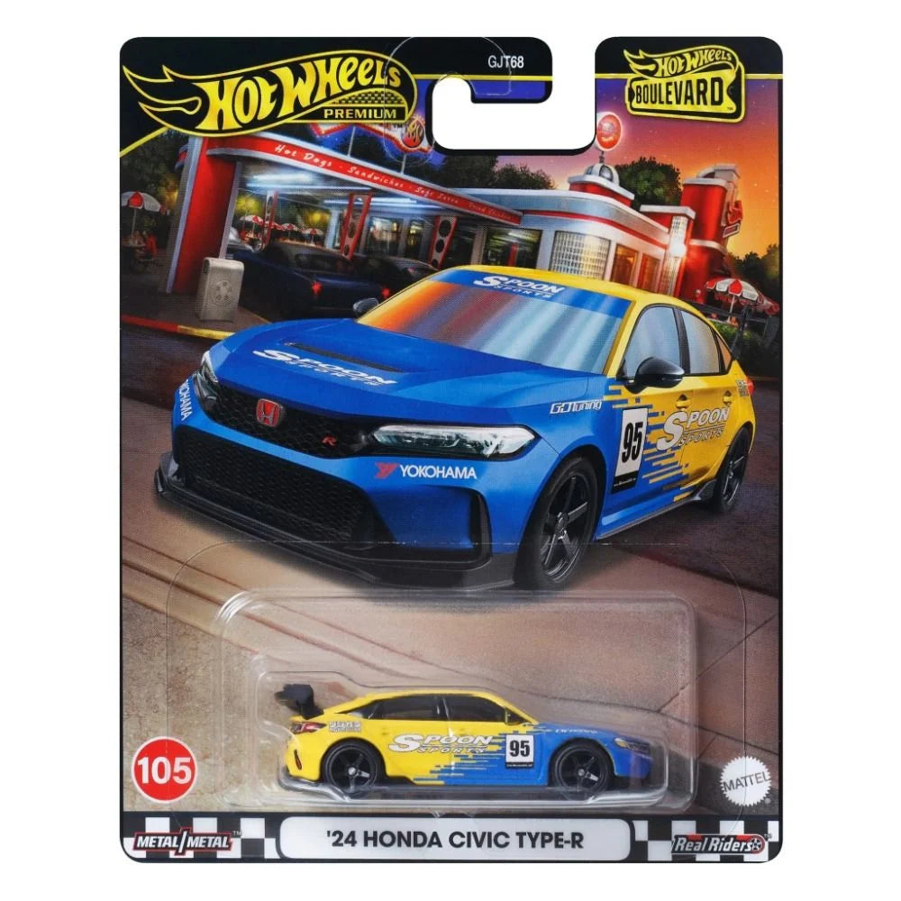 هوت ويلز سيارة هوندا سيفيك تايب آر سيارات داي كاست HotWheels