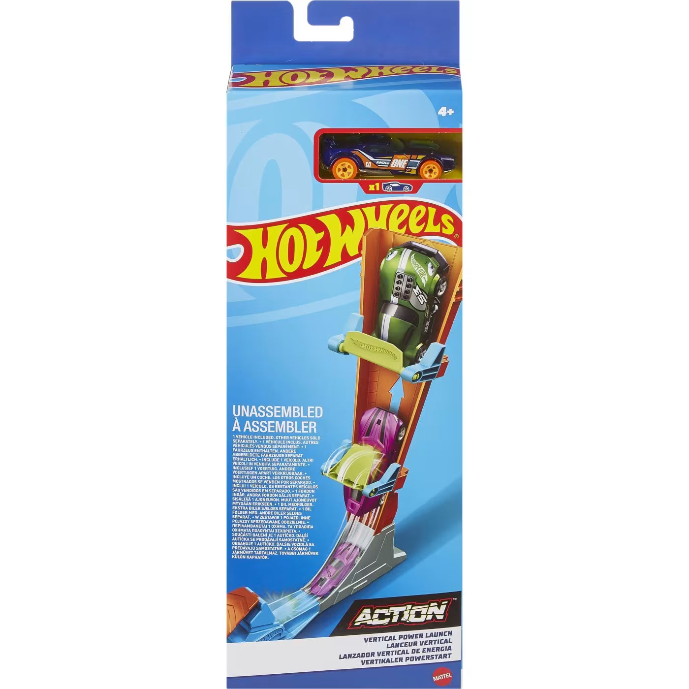 هوت ويلز مسار إتش دبليو إي سي إل أكشن مركبات مع مسار HotWheels
