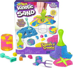 كينتيك ساند لعبة الرمل الحركي سكويش ان كريي تشكيل الرمل Kinetic SAND