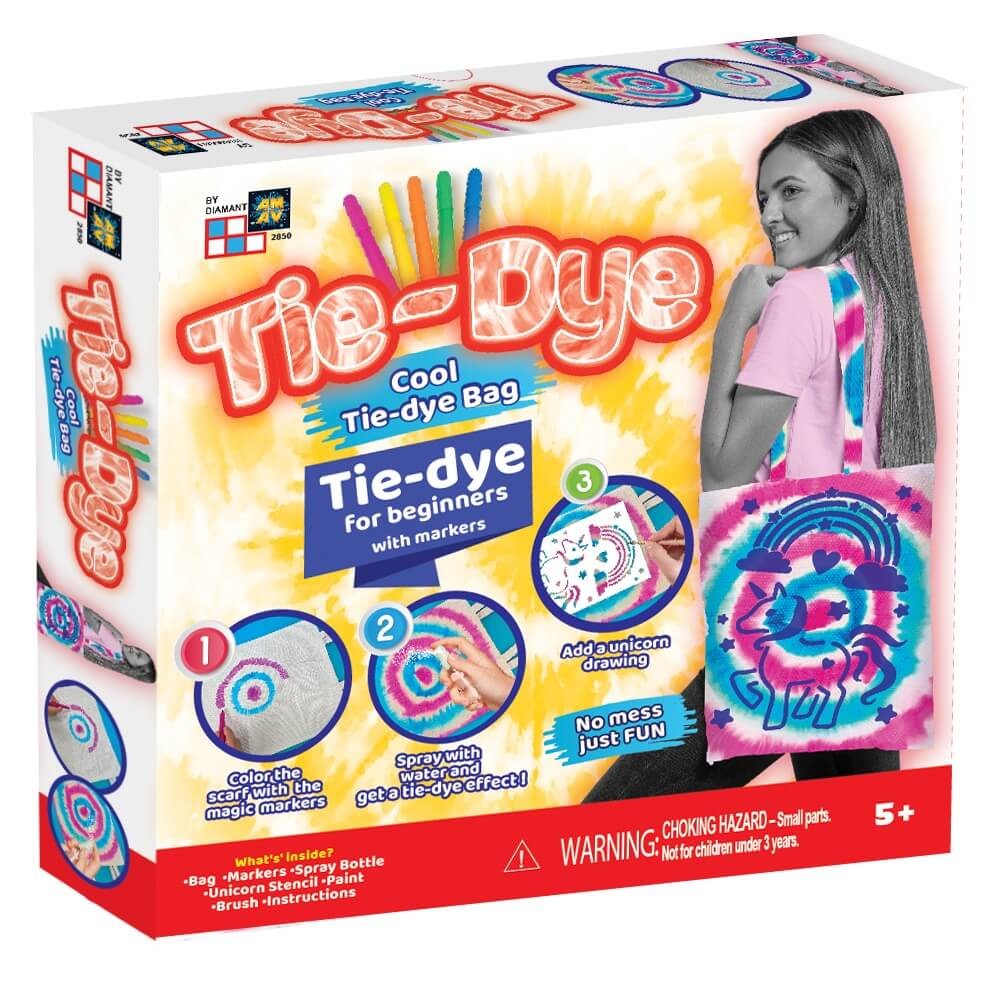 تاي دي مجموعه صبغات الحقائب الخرز والاكسسوارات Tie-Dye