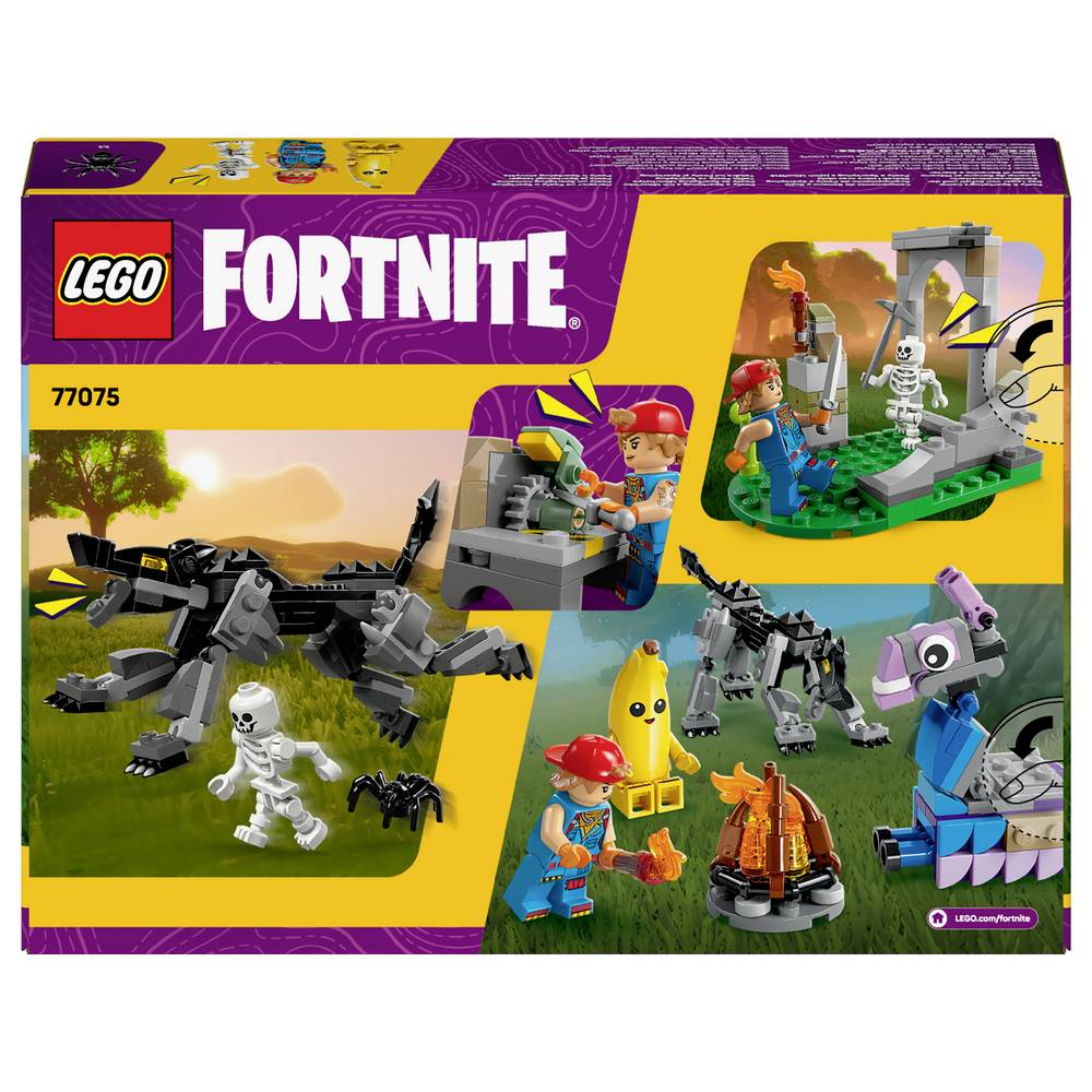 ليجو 77075 فورت نايت مخيّم بيلي وشمعة الإشعال مكعبات التركيب LEGO