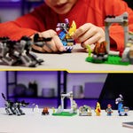 ليجو 77075 فورت نايت مخيّم بيلي وشمعة الإشعال مكعبات التركيب LEGO
