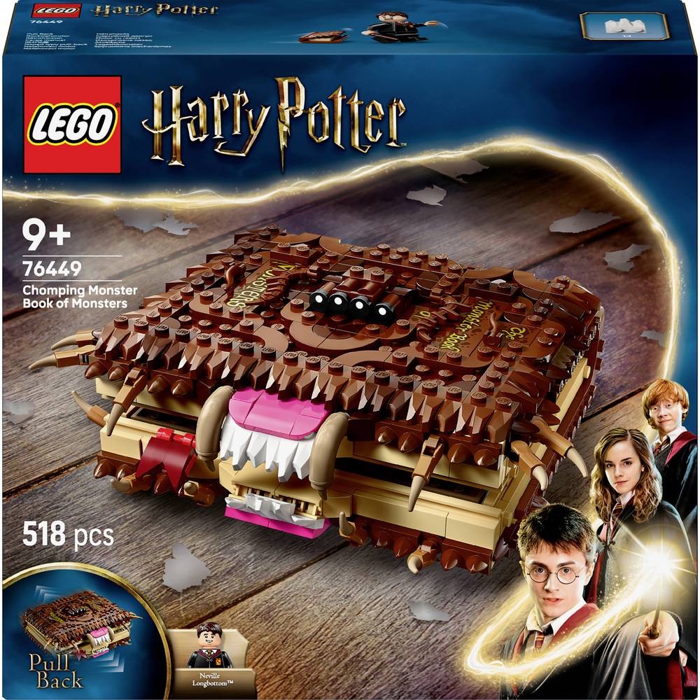 ليجو 76450 هاري بوتر كتاب الوحوش القارضة مكعبات التركيب LEGO