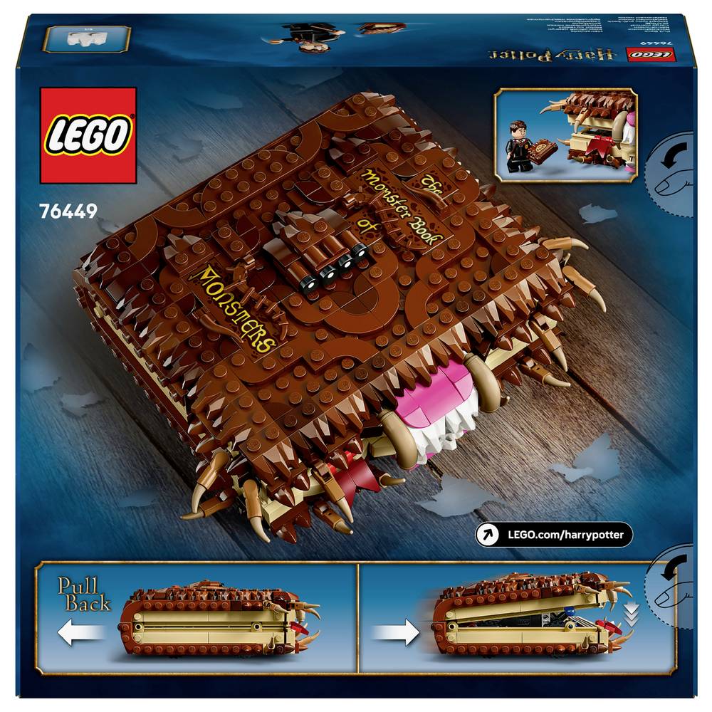 ليجو 76450 هاري بوتر كتاب الوحوش القارضة مكعبات التركيب LEGO
