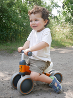 بولد كيوب دراجات التوازن للأطفال برتقالي مركبات الدف BOLDCUBE