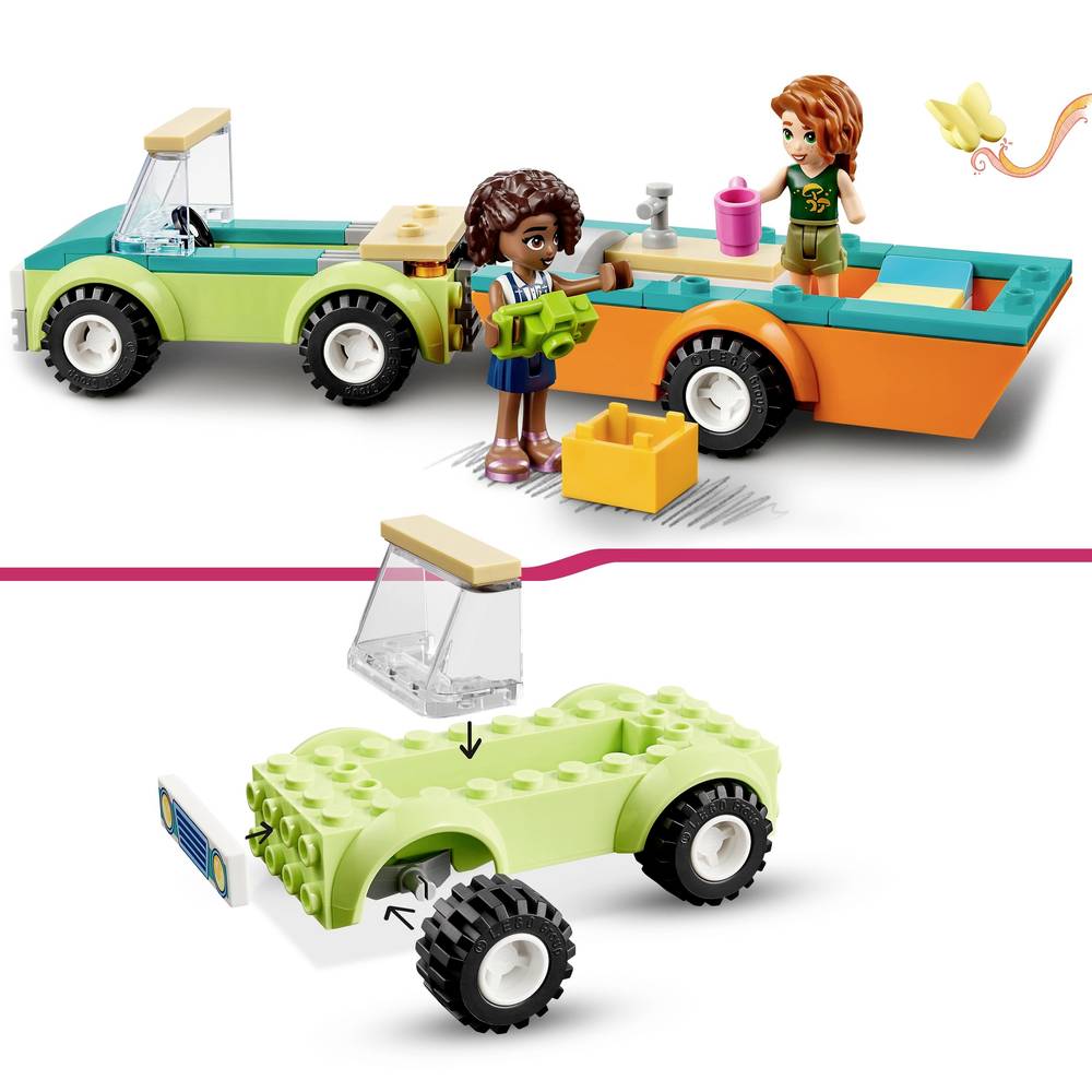 ليجو فريندز مجموعه رحلة التخييم بالعطلة مكعبات التركيب LEGO