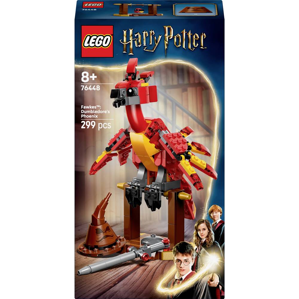 ليجو 76448 هاري بوتر فوكس عنقاء دامبلدور مكعبات التركيب LEGO