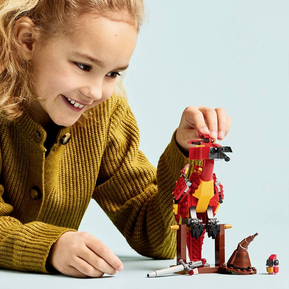 ليجو 76448 هاري بوتر فوكس عنقاء دامبلدور مكعبات التركيب LEGO