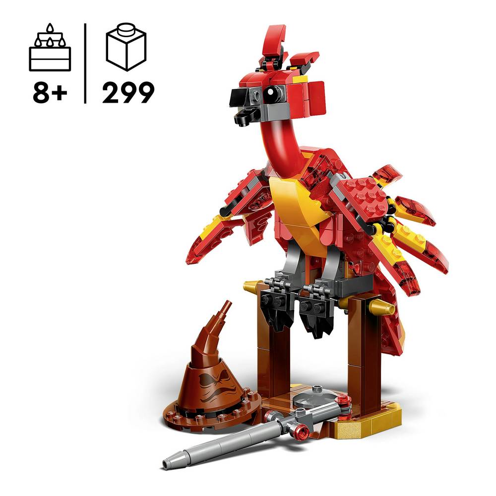ليجو 76448 هاري بوتر فوكس عنقاء دامبلدور مكعبات التركيب LEGO