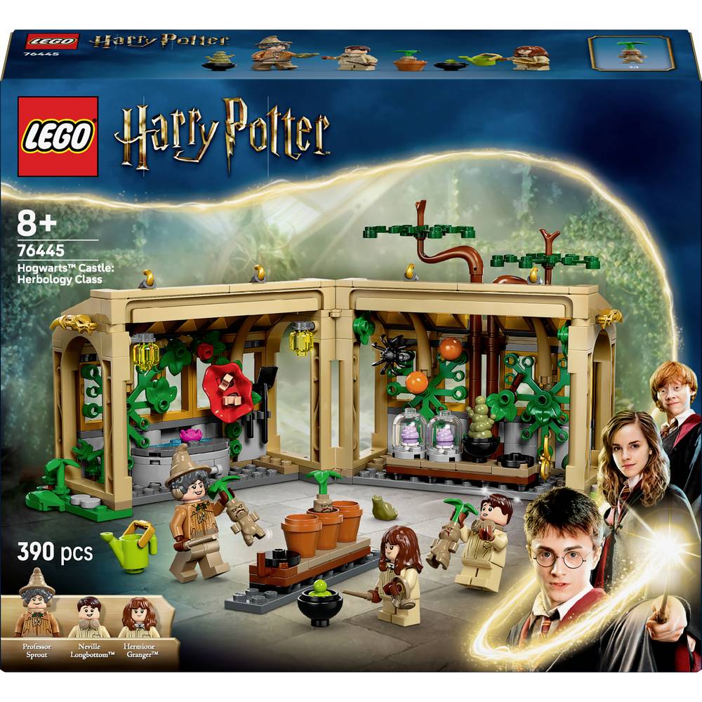 ليجو 76445 هاري بوتر قلعة هوجورتس علم الأعشاب مكعبات التركيب LEGO
