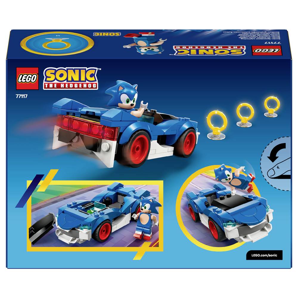 ليجو 77117 سونيك العداء السريع البرق مكعبات التركيب LEGO