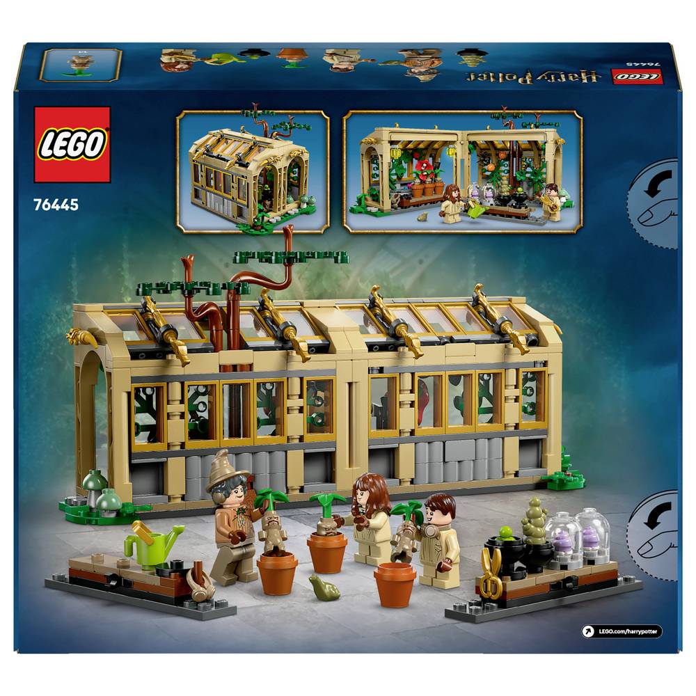 ليجو 76445 هاري بوتر قلعة هوجورتس علم الأعشاب مكعبات التركيب LEGO