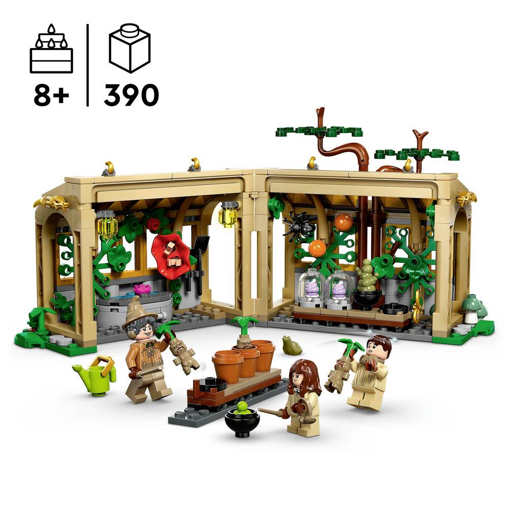 ليجو 76445 هاري بوتر قلعة هوجورتس علم الأعشاب مكعبات التركيب LEGO