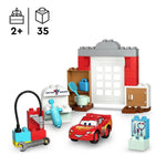 ليجو 10456 دبلو ماكوين يزور ورشة دوك مكعبات التركيب LEGO