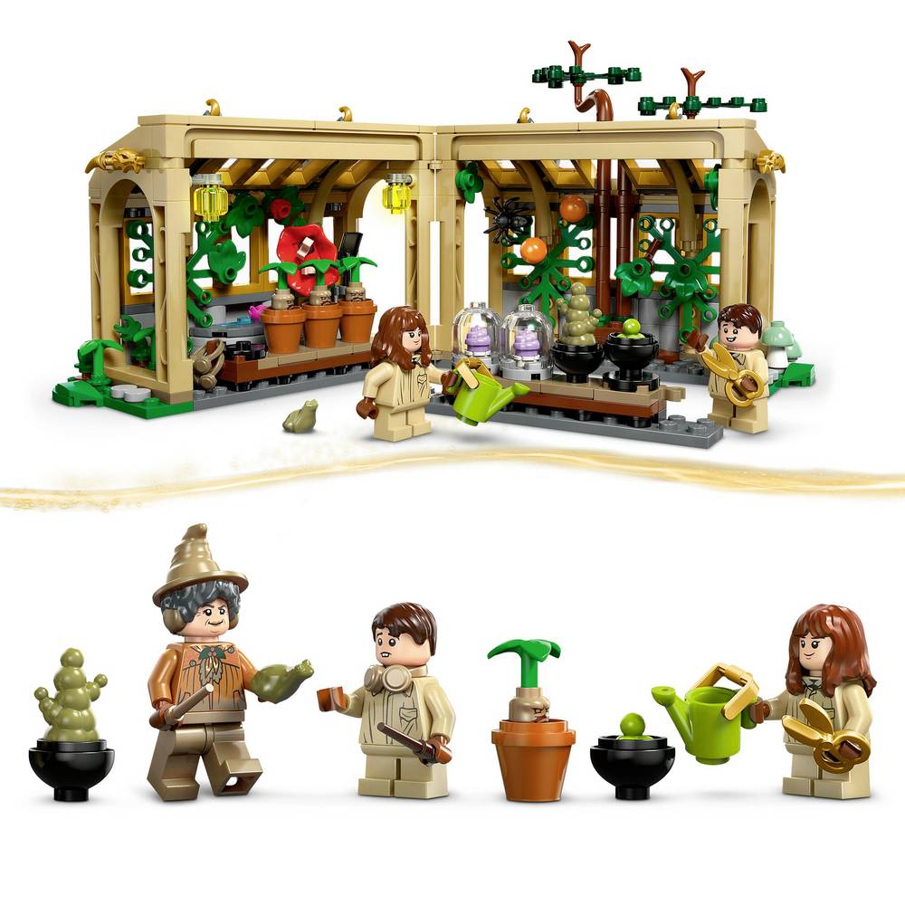 ليجو 76445 هاري بوتر قلعة هوجورتس علم الأعشاب مكعبات التركيب LEGO