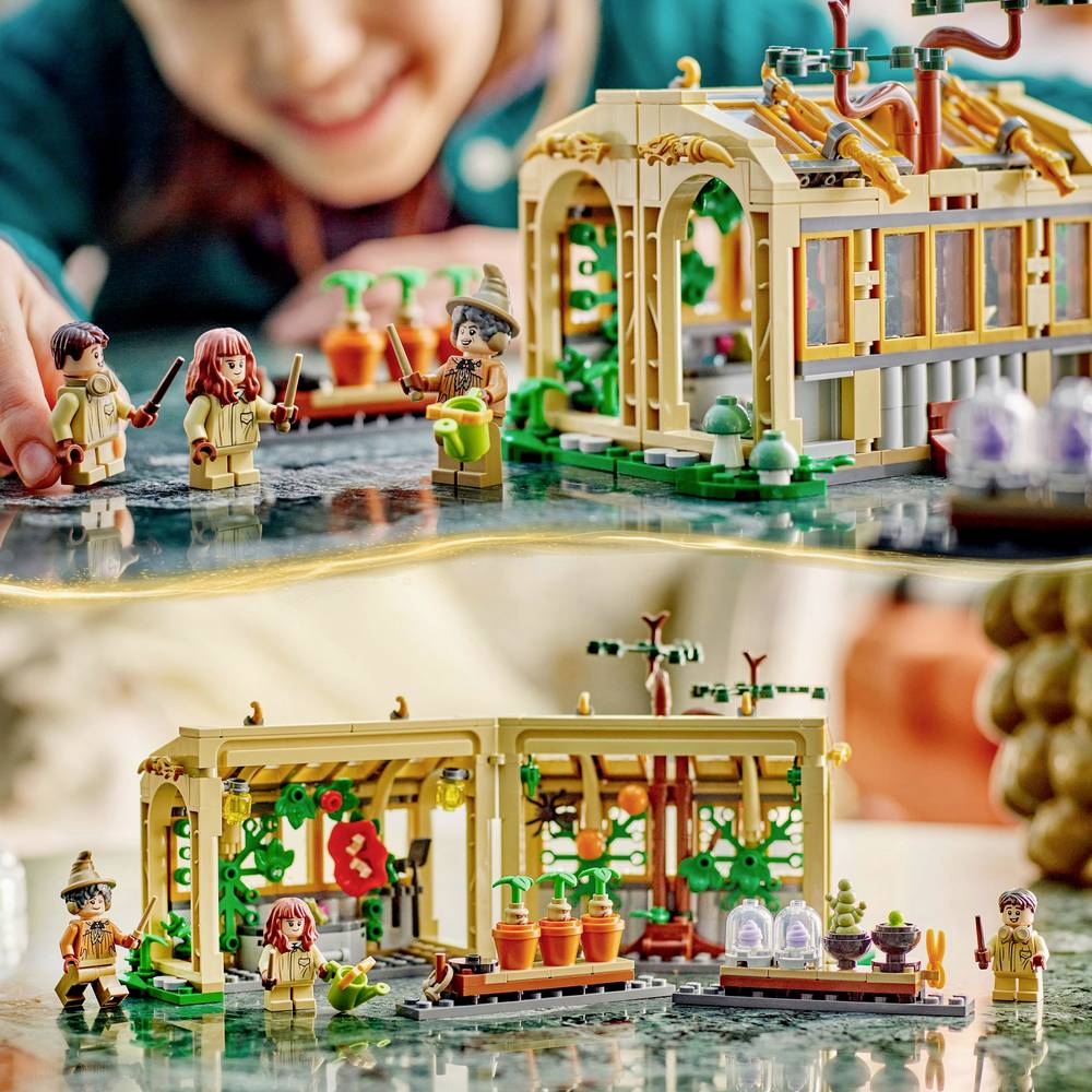 ليجو 76445 هاري بوتر قلعة هوجورتس علم الأعشاب مكعبات التركيب LEGO