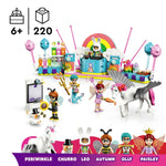 ليجو 42661 فريندز حفلة وحيد القرن والجنية التنكري مكعبات التركيب LEGO