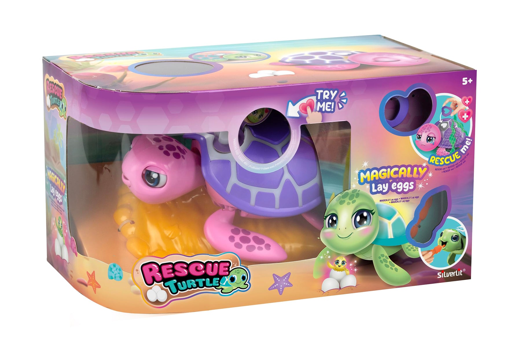 سيلفرليت سلحفاة الإنقاذ التفاعلية متنوع ألعاب الكترونية Silverlit