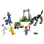 ليجو 77075 فورت نايت مخيّم بيلي وشمعة الإشعال مكعبات التركيب LEGO