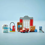 ليجو 10456 دبلو ماكوين يزور ورشة دوك مكعبات التركيب LEGO